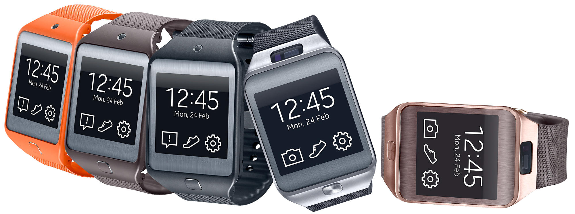 SAMSUNG Gear 2 Neo Smartwatch, Orange