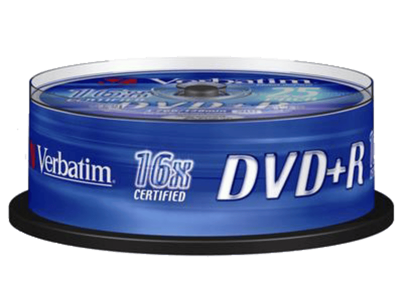 zwaartekracht Preek dozijn VERBATIM DataLifePlus DVD+R 16X 4,7GB (25 Stuks op Spindel) kopen? |  MediaMarkt