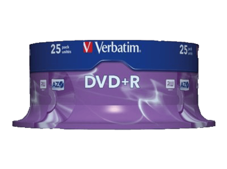 VERBATIM DataLifePlus DVD+R 4,7GB (25 Stuks op Spindel) kopen? |