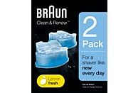 BRAUN Clean & Renew-reinigingsvloeistof (2 stuks)