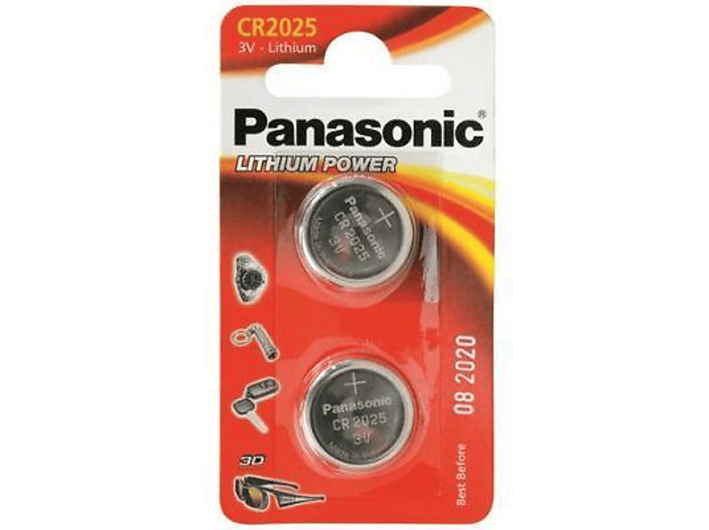 Panasonic Cr-2025l Knoopcelbatterijen afbeelding