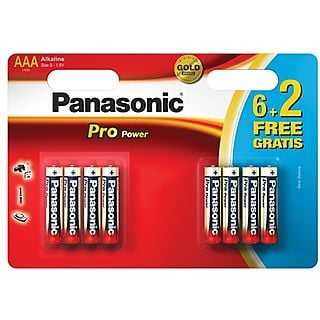 PANASONIC PRO POWER AAA 8-PACK