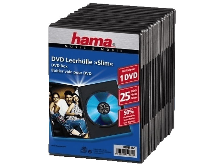 HAMA DVD SLIMLINE ZW 25 P. | MediaMarkt