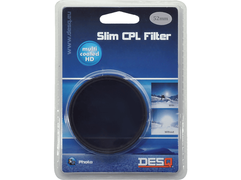 Desq 52 Mm Filter Hmc Slim Cpl