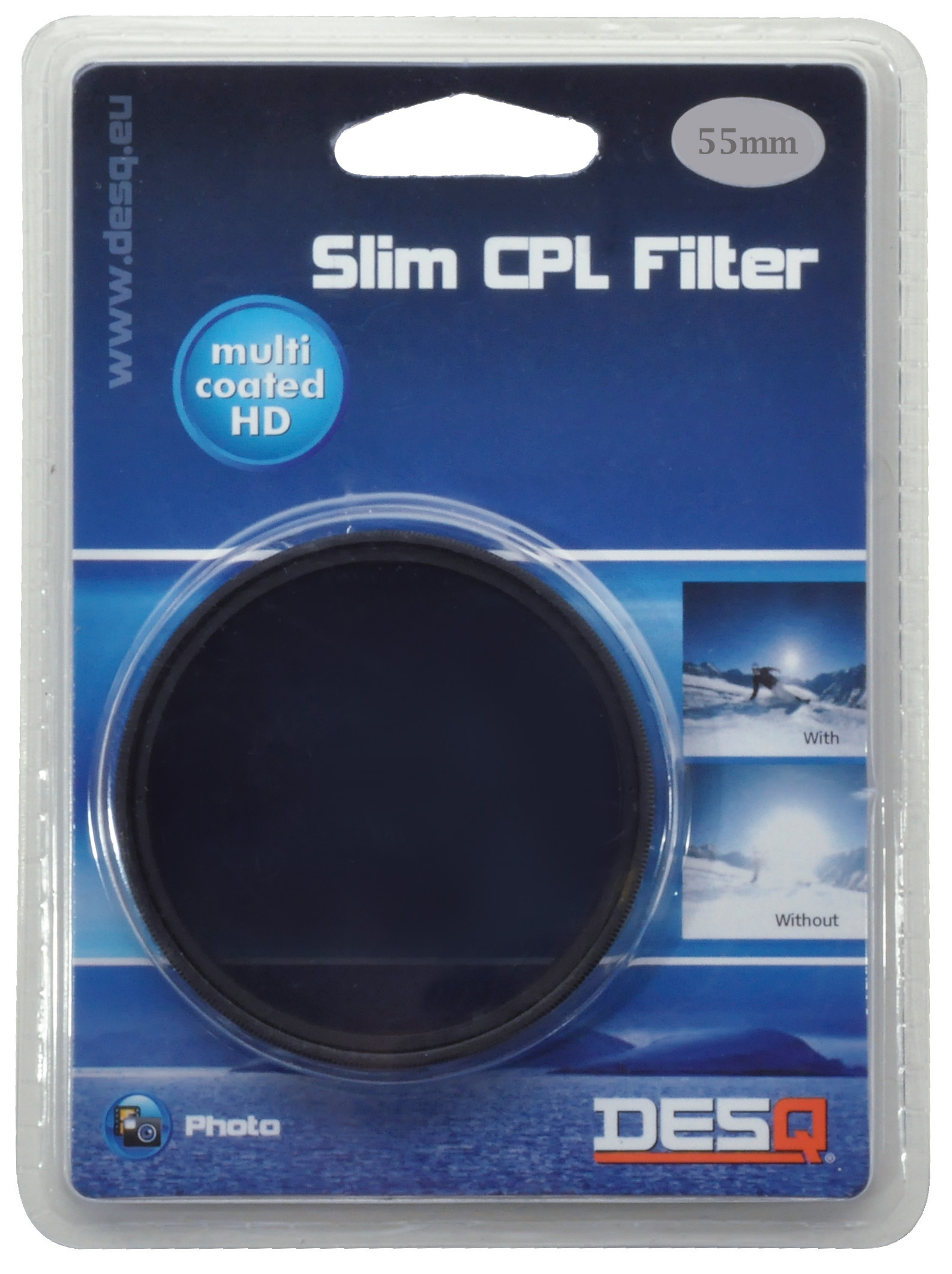Desq 55 Mm Filter Hmc Slim Cpl