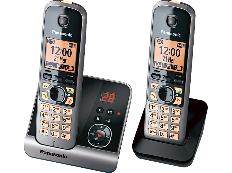 Panasonic Kx-tg6722 Zwart