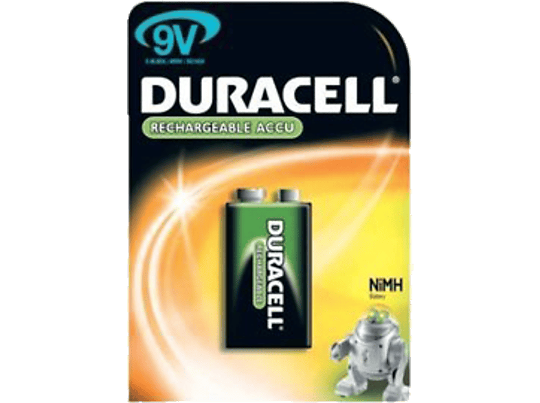 Duracell Oplaadbare 9-v Batterij Nimh 170 Mah afbeelding