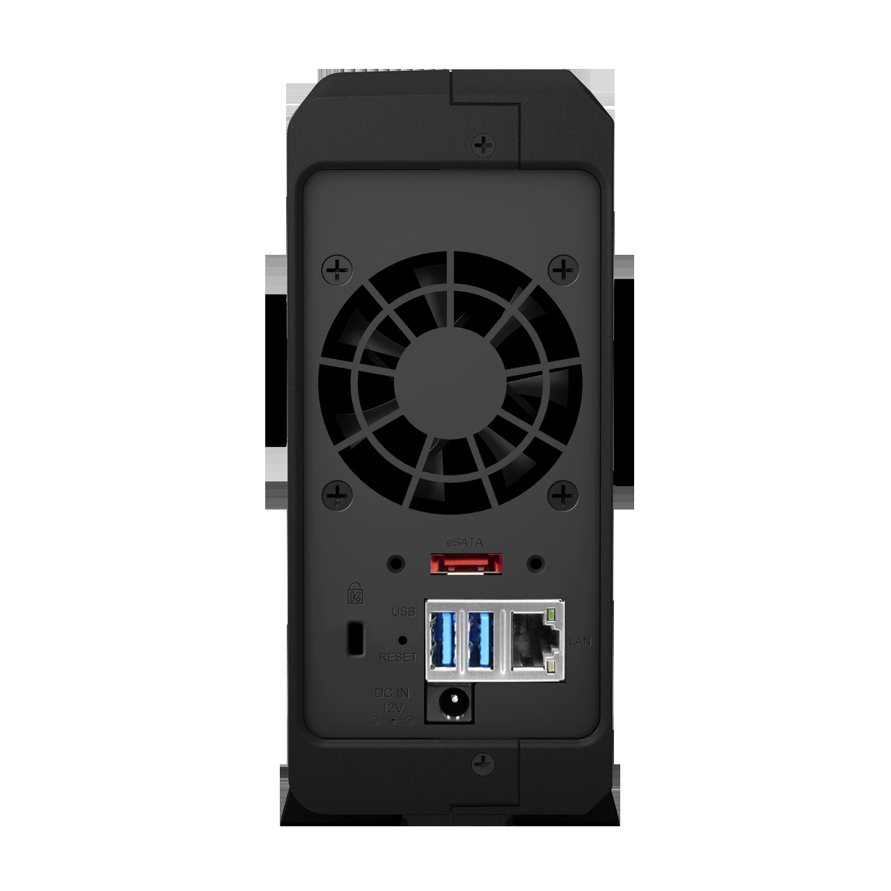 SYNOLOGY Disk Station 114 1-Bay NAS-Festplattengehäuse 3,5 Zoll Schwarz}