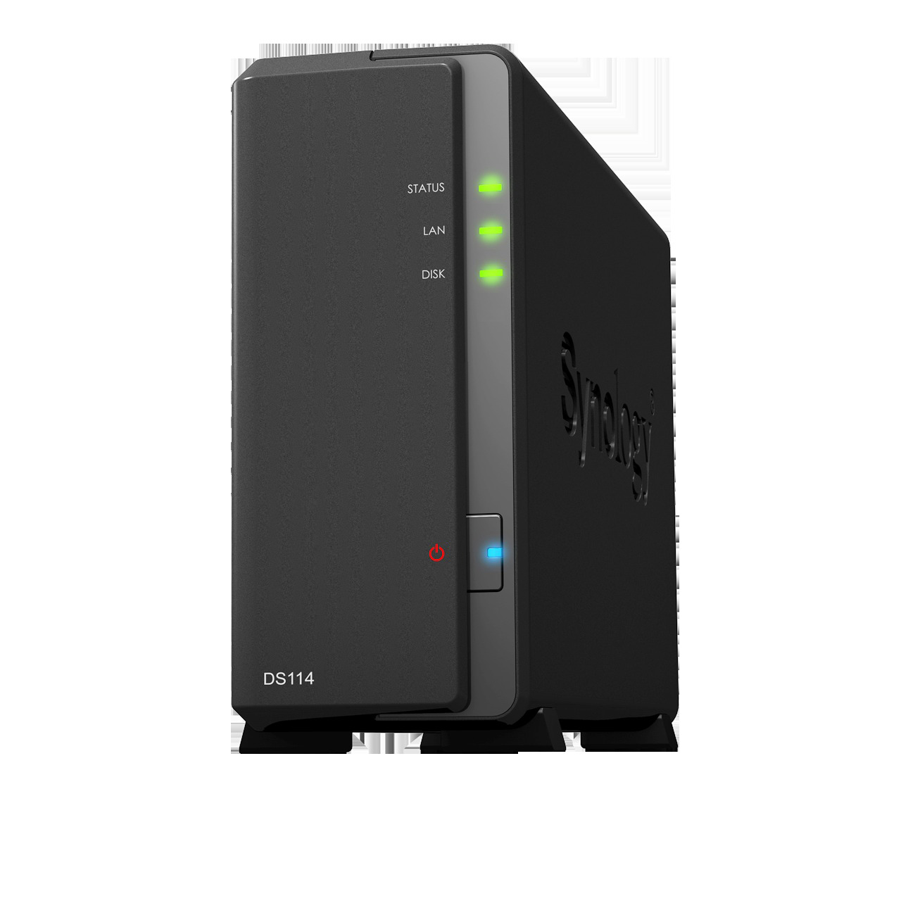 SYNOLOGY Disk Station 114 1-Bay NAS-Festplattengehäuse 3,5 Zoll Schwarz}