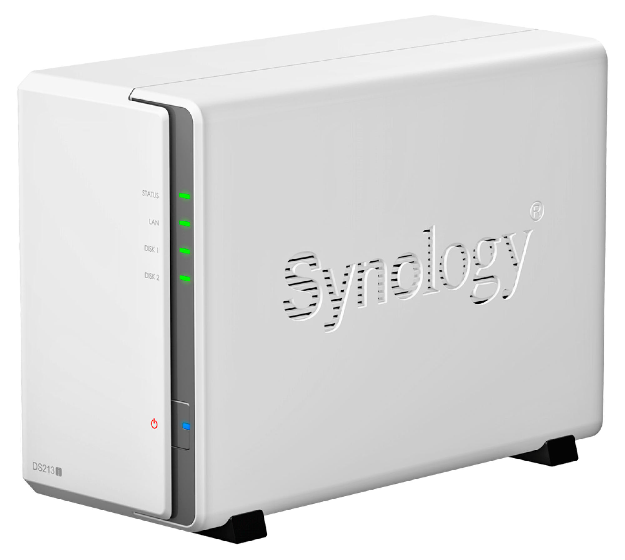 SYNOLOGY DS214SE 2-Bay NAS-Leergehäuse Weiß}