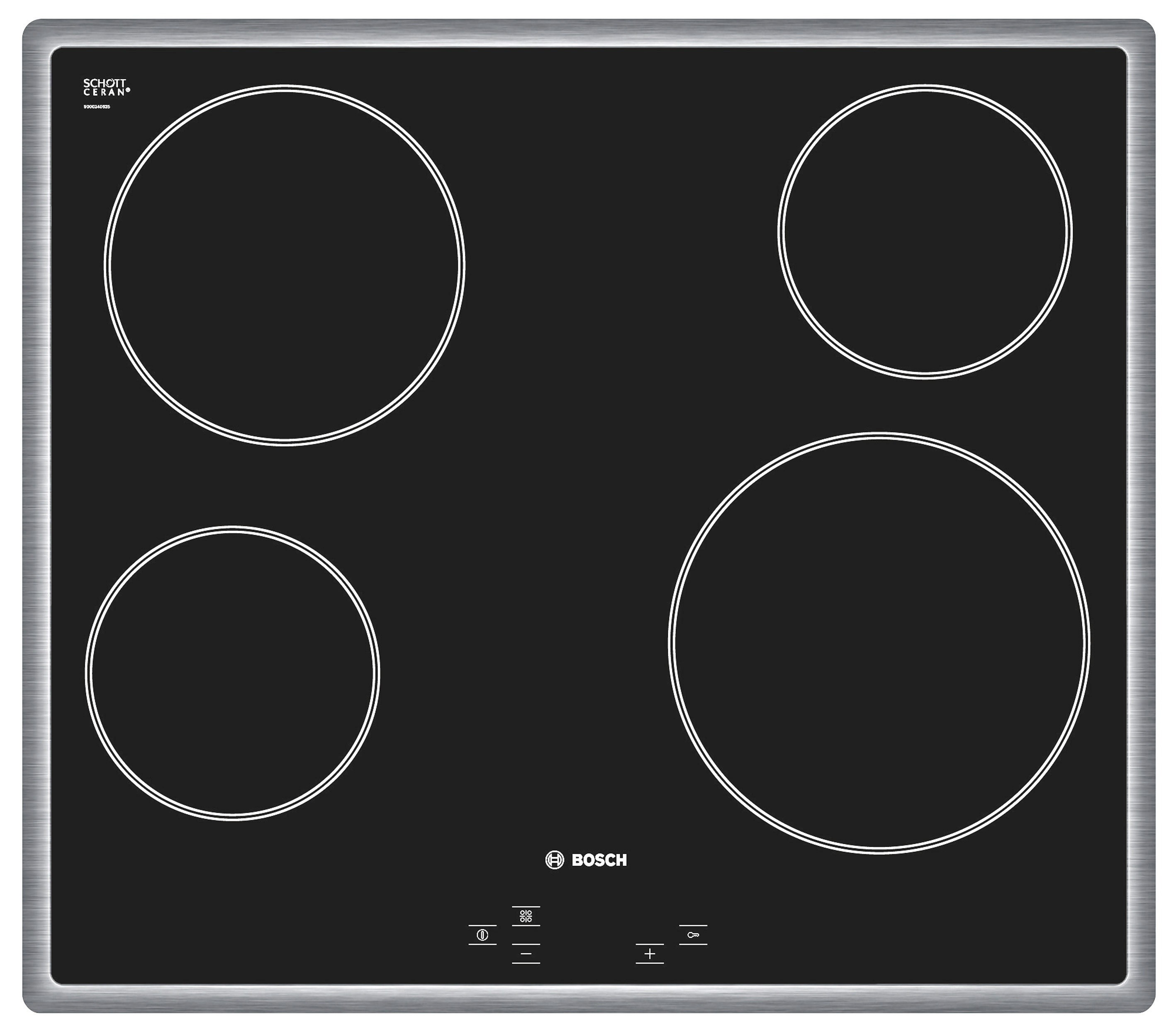 BOSCH Taque vitrocéramique (PKE645E14 INOX)