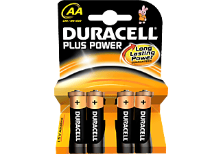 DURACELL Plus Power AA 4-pack - Batterier
