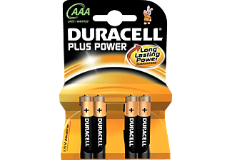 DURACELL Plus Power AAA 4-pack - Batterier
