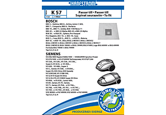 HANESTRÖM K57 BOSCH BSGL2MOVE / SIEMENS VSZ 4….
