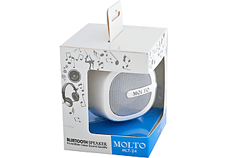 MOLTO Taşınabilir Bluetooth Hoparlör Gümüş MLT-24SLV