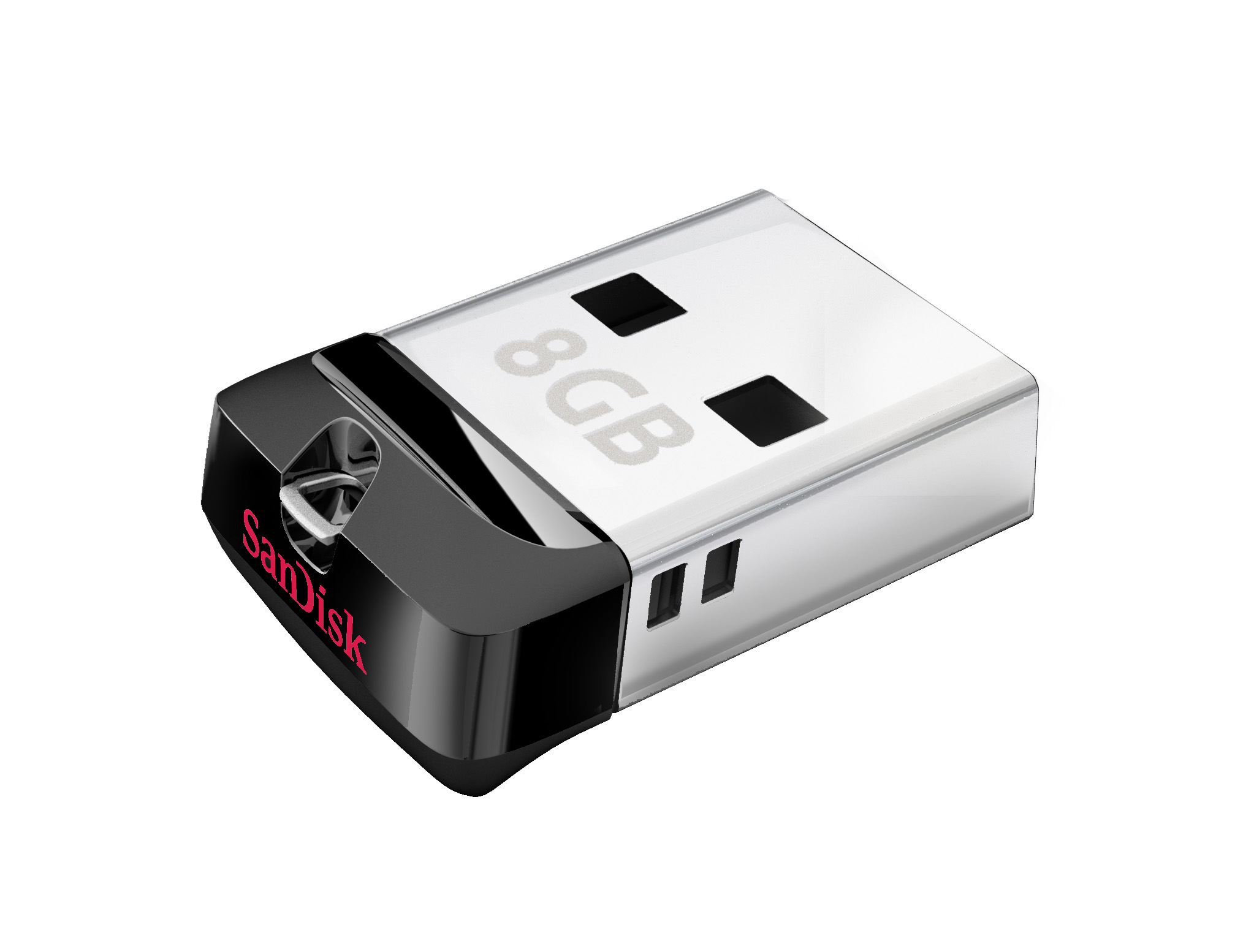 SANDISK Cruzer® Fit™ SDCZ33-004G-B35 4 GB USB Flash-Laufwerk    USB-Speicherstick, 4 GB, 15 MB/s, schwarz