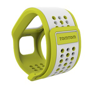TOMTOM Cardio Comfort Strap, Armband, Hellgrün / Weiß