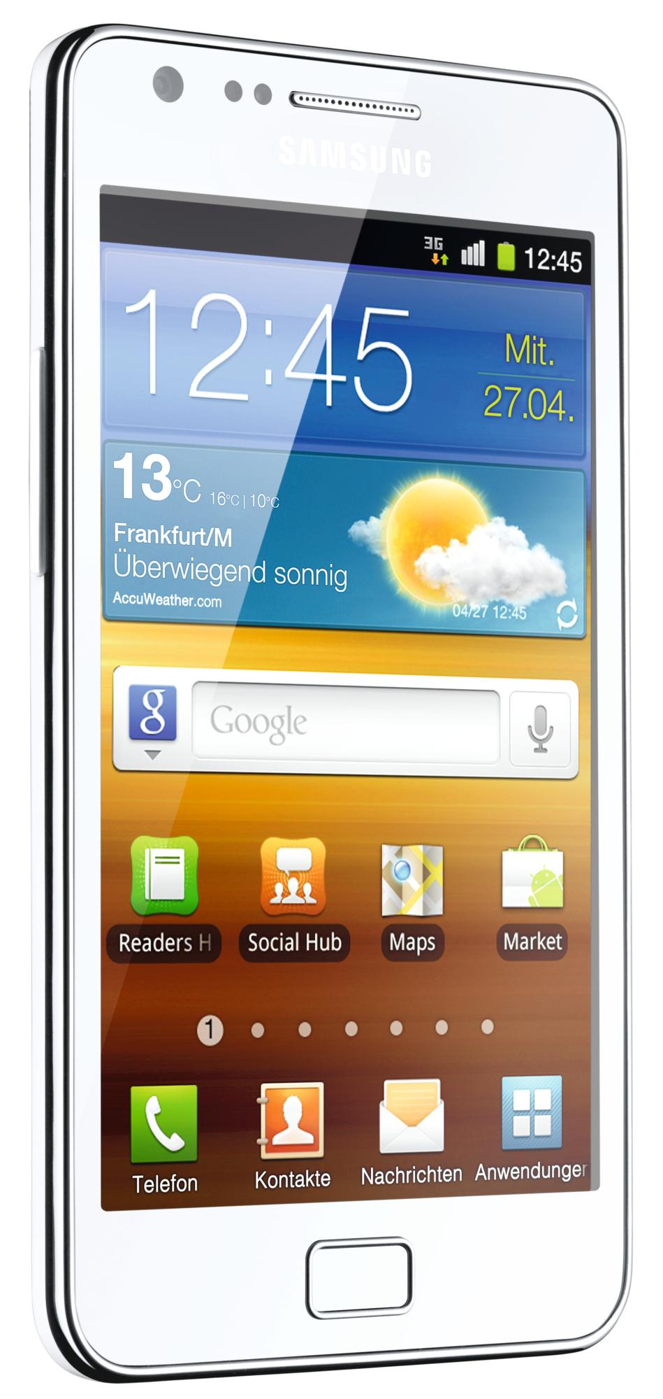 SAMSUNG Galaxy S2 GT-I 9100 16 GB Ceramic-white