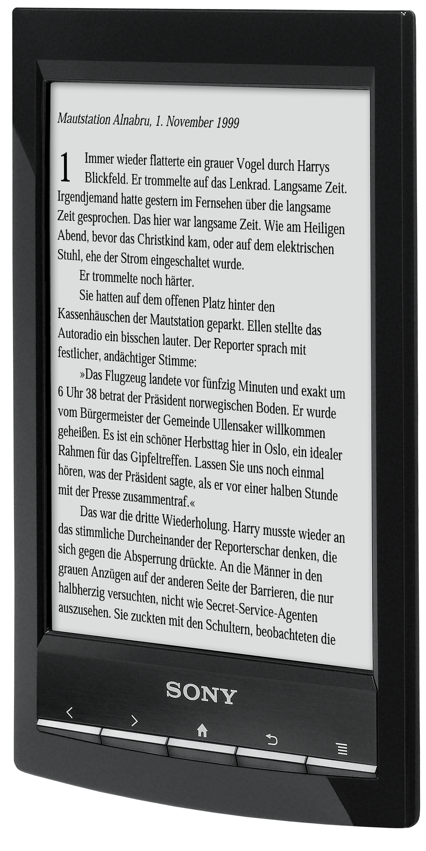 SONY PRS-T1BC  2 GB E-Book Reader Schwarz
