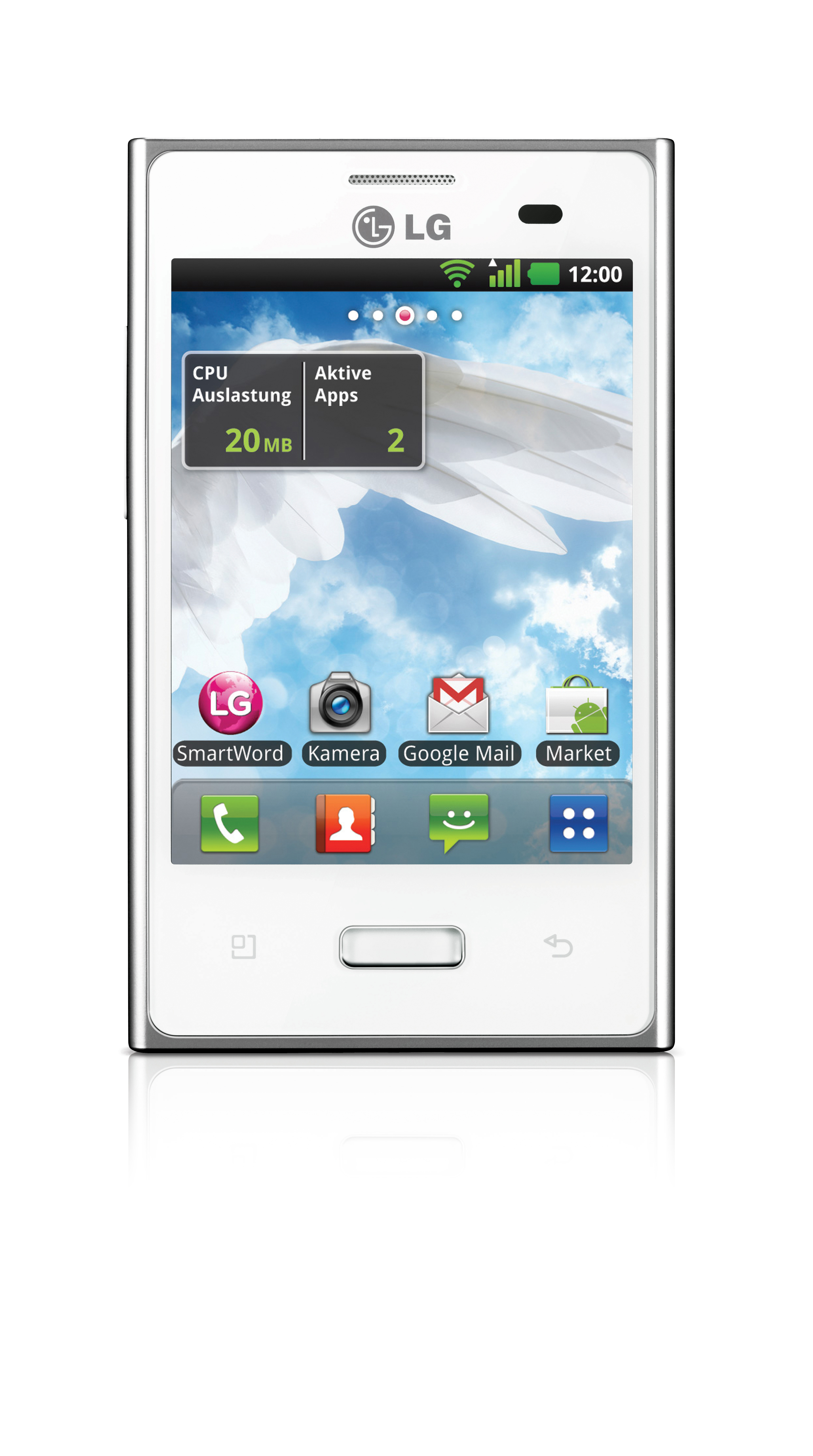 LG E400 Optmius L3 1 GB Weiß