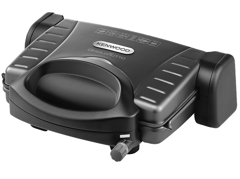 Kenwood Plattengriller HG 600 BK; Kontaktgrill, Plattengriller — Foto 2 von 2