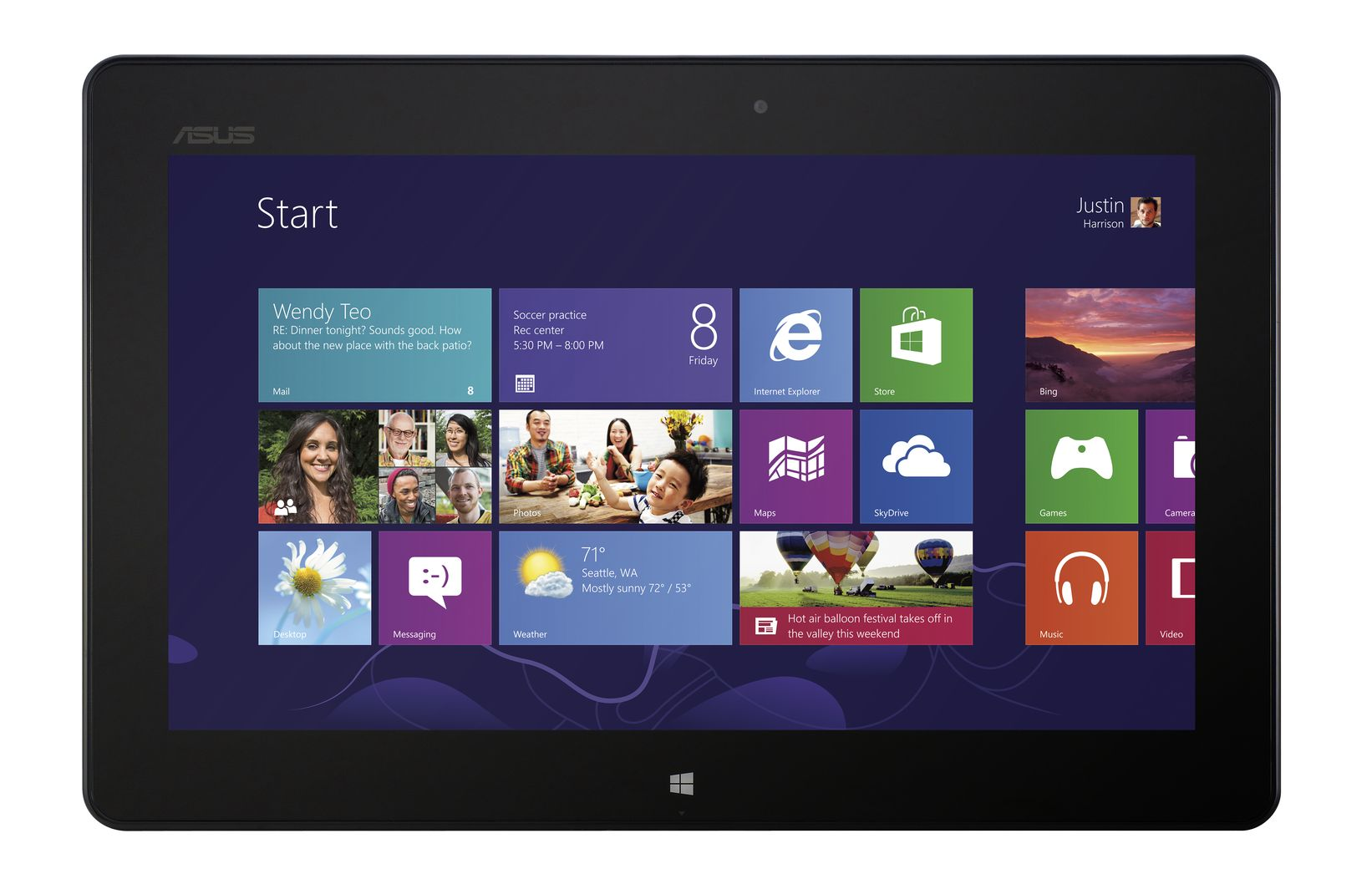 ASUS VivoTab RT 64GB Pad, 64 GB, 10,1 Zoll, Grau