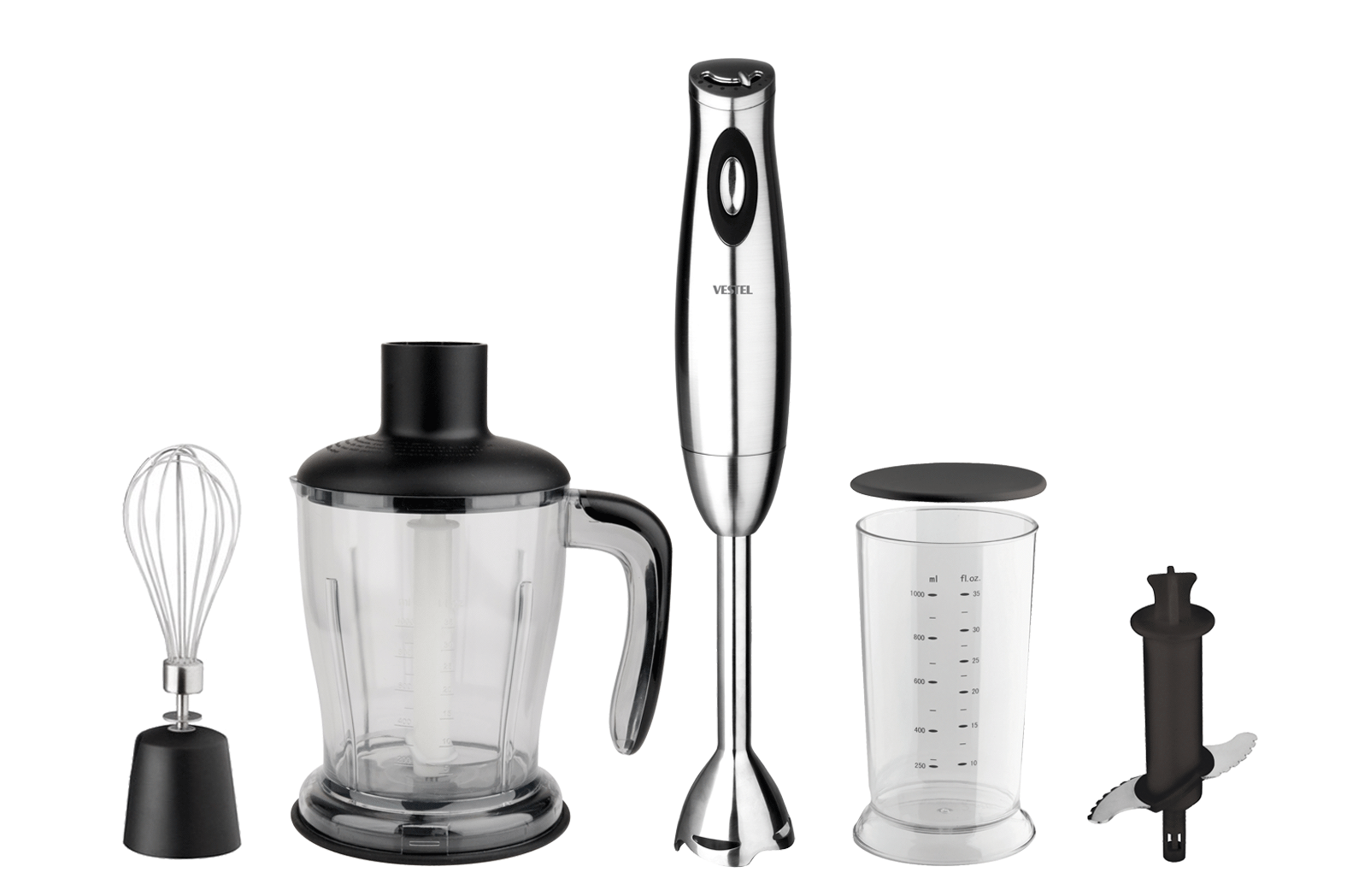 VESTEL V-Cook Serisi 3000 Inox El Blender Seti