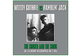 Woody Guthrie vs Ramblin' Jack - The Singer and The Song (CD)