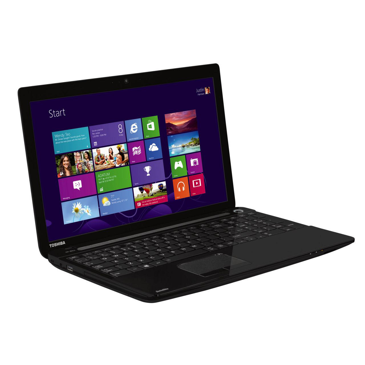 TOSHIBA C55-A-1L8 15,6" 2020M 4GB 750GB Laptop Siyah