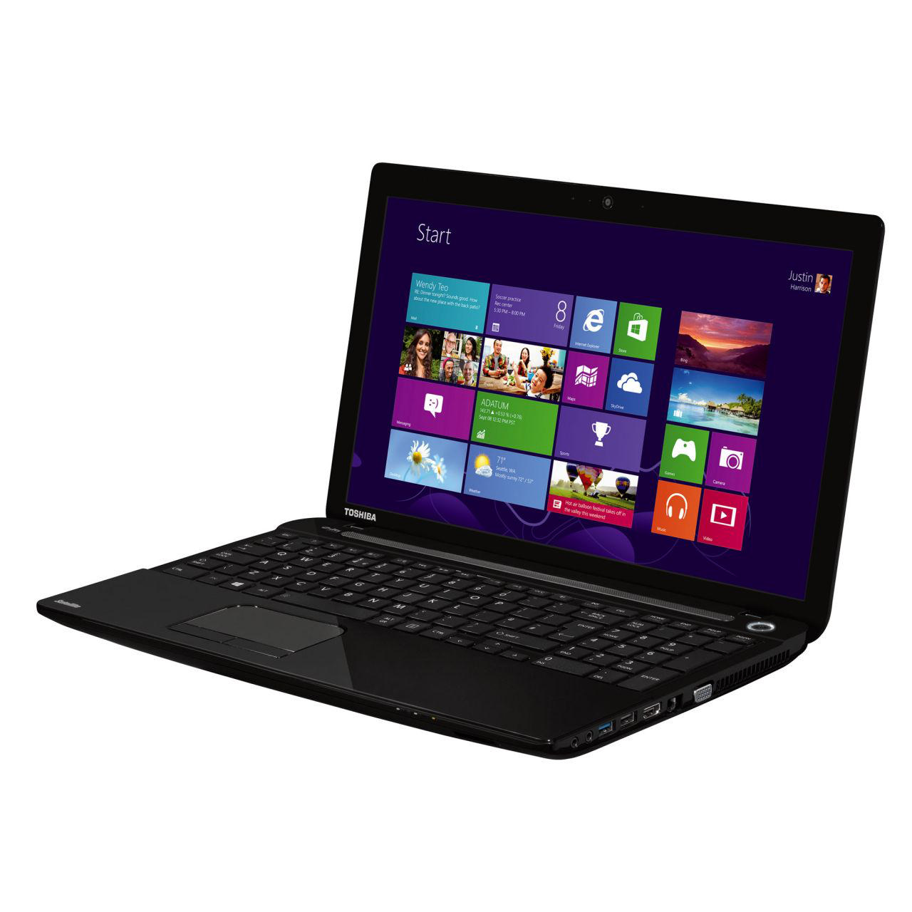 TOSHIBA C55-A-1L8 15,6" 2020M 4GB 750GB Laptop Siyah