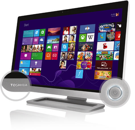 TOSHIBA PX30T-A-15P 23 inç i5 4200M 8GB 2 TB All in One Bilgisayar Beyaz