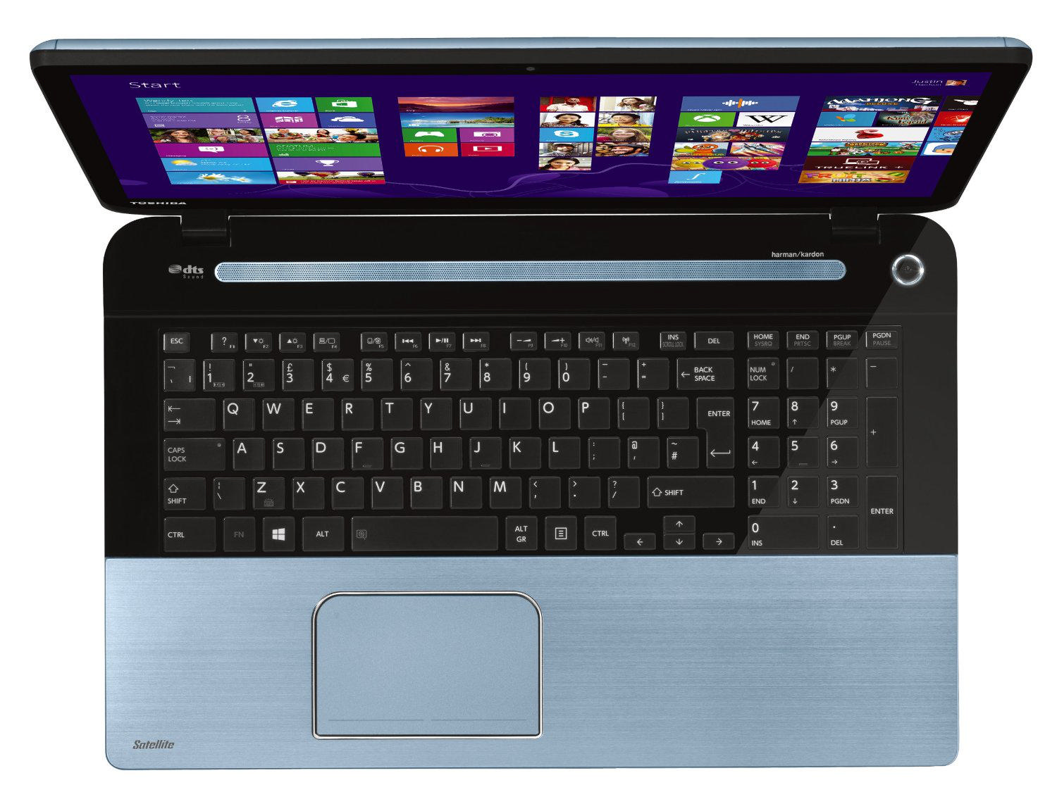 TOSHIBA Satellite S70-A-106 17,3" i5 3230M 8GB 1 TB Laptop Mavi