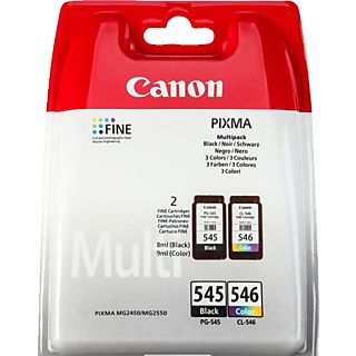 CANON PG-545/CL-546 Zwart - Cyan - Magenta - Geel (8287B006)