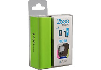 AGILE 2600 mAh Powerbank Taşınabilir Şarj Ünitesi Yeşil