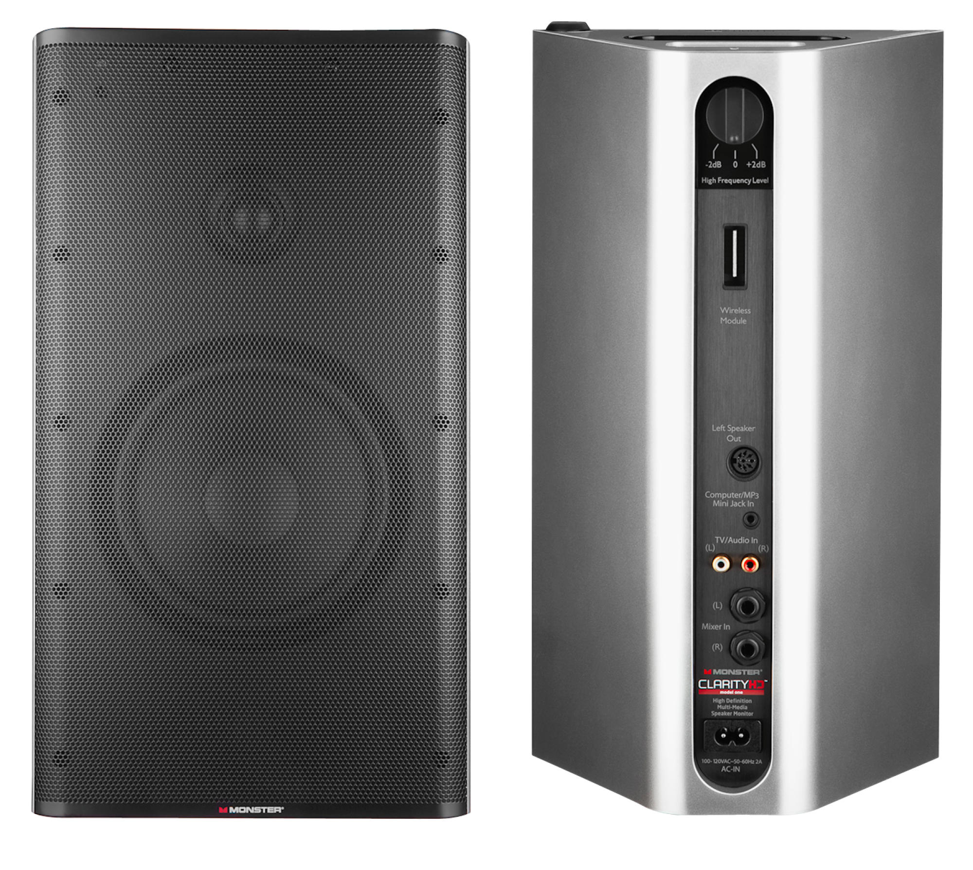 MONSTER 129221 Clarity HD Model One Speakers Gümüş