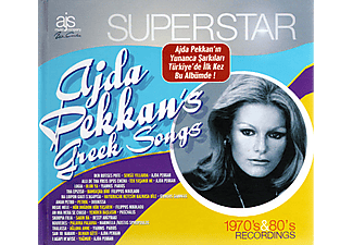 JET PLAK Ajda Pekkan's Greek Songs - Superstar CD + Kitap