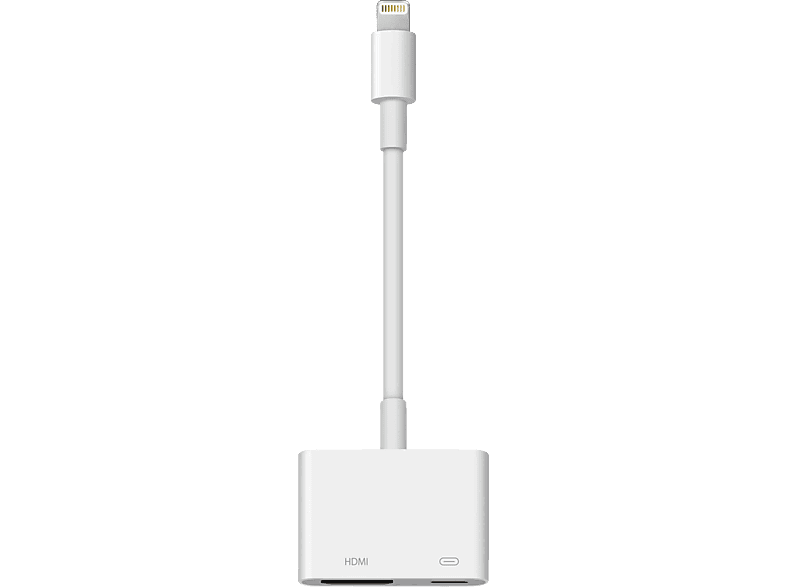 Apple Adaptateur Lightning Vers Numérique Av (md826zm/a)