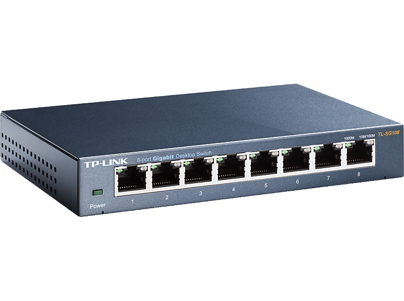 Tp Link 8-port Desktop Switch (tl-sg108)