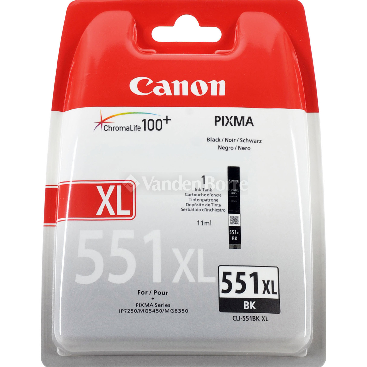 CANON CLI551XLBK Noir (6443B004)
