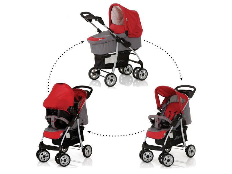 HAUCK 153192 Shopper Trio Set Bebek Arabası Smoke Tango