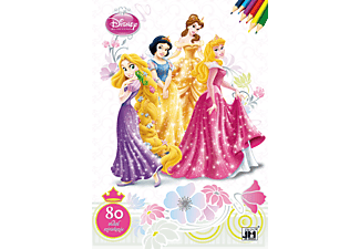 Disney Hercegnők - A4 80 oldalas színező