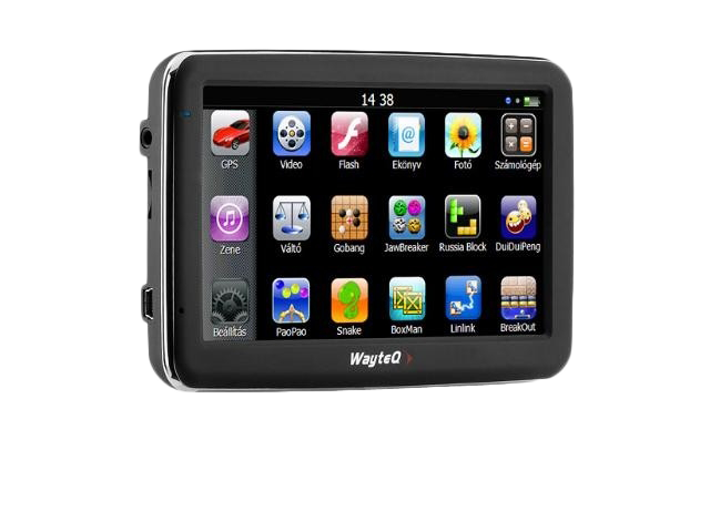WAYTEQ X960BT HD navigáció 4GB 5" (térkép nélkül)