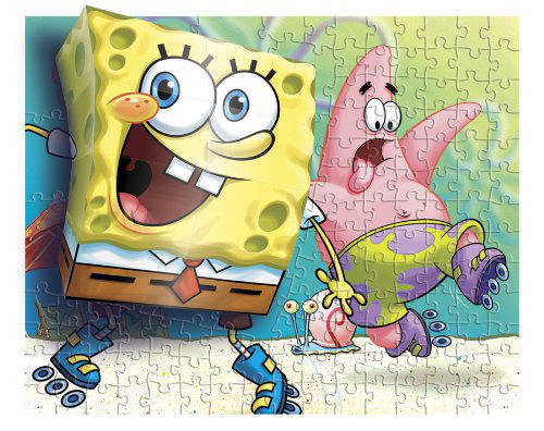 ENZA 3D Puzzle Breakthrough Spongebob 1