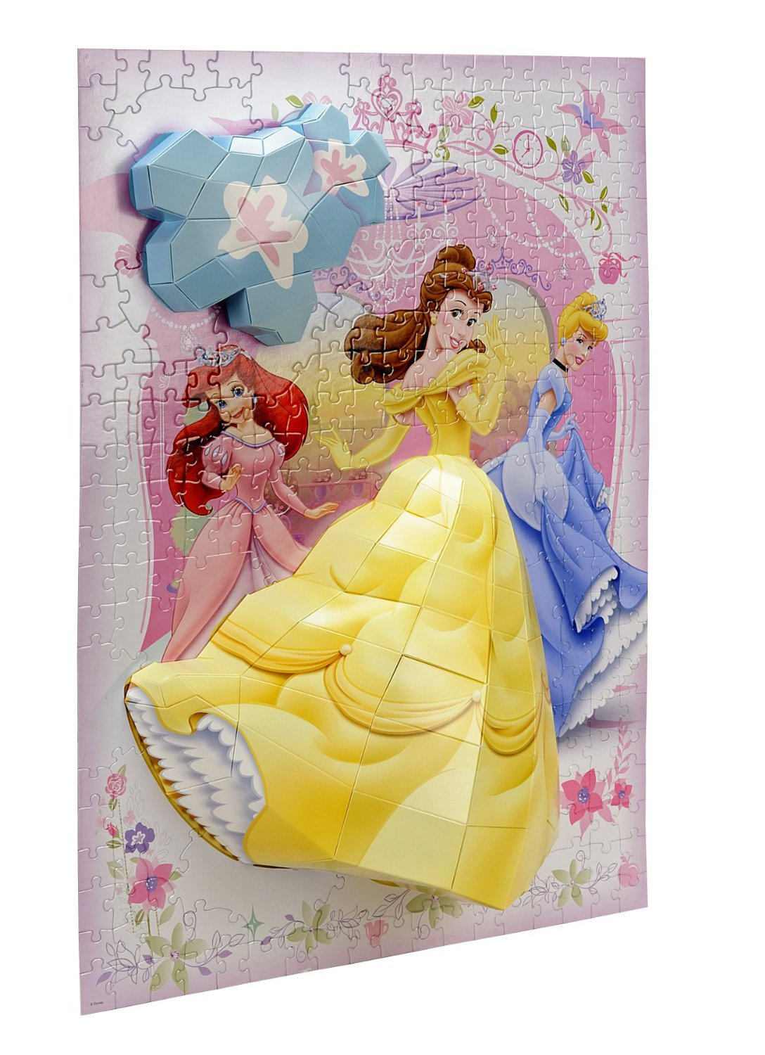 ENZA 3D Puzzle Breakthrough Disney Prenses Kalp