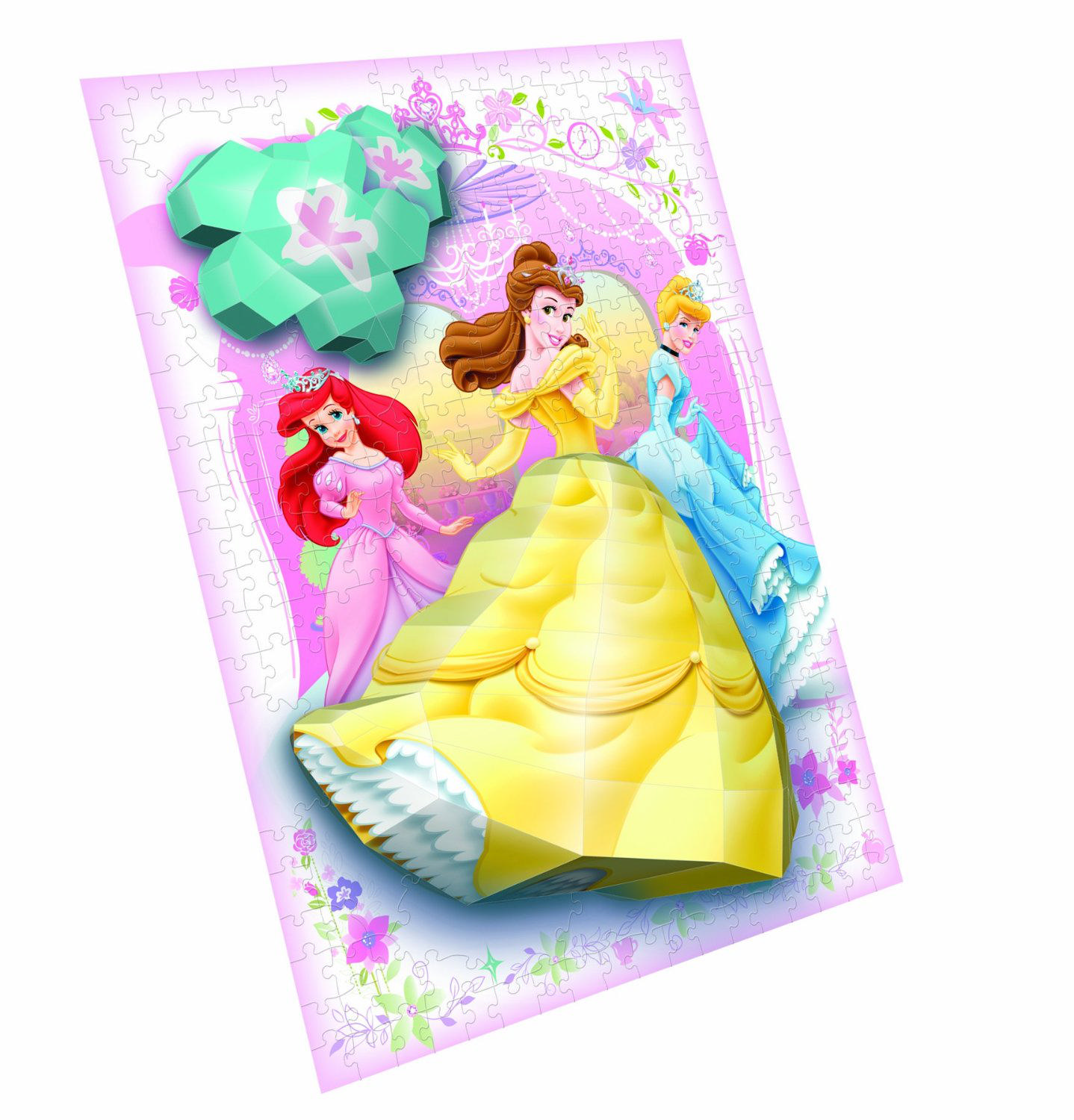 ENZA 3D Puzzle Breakthrough Disney Prenses Kalp