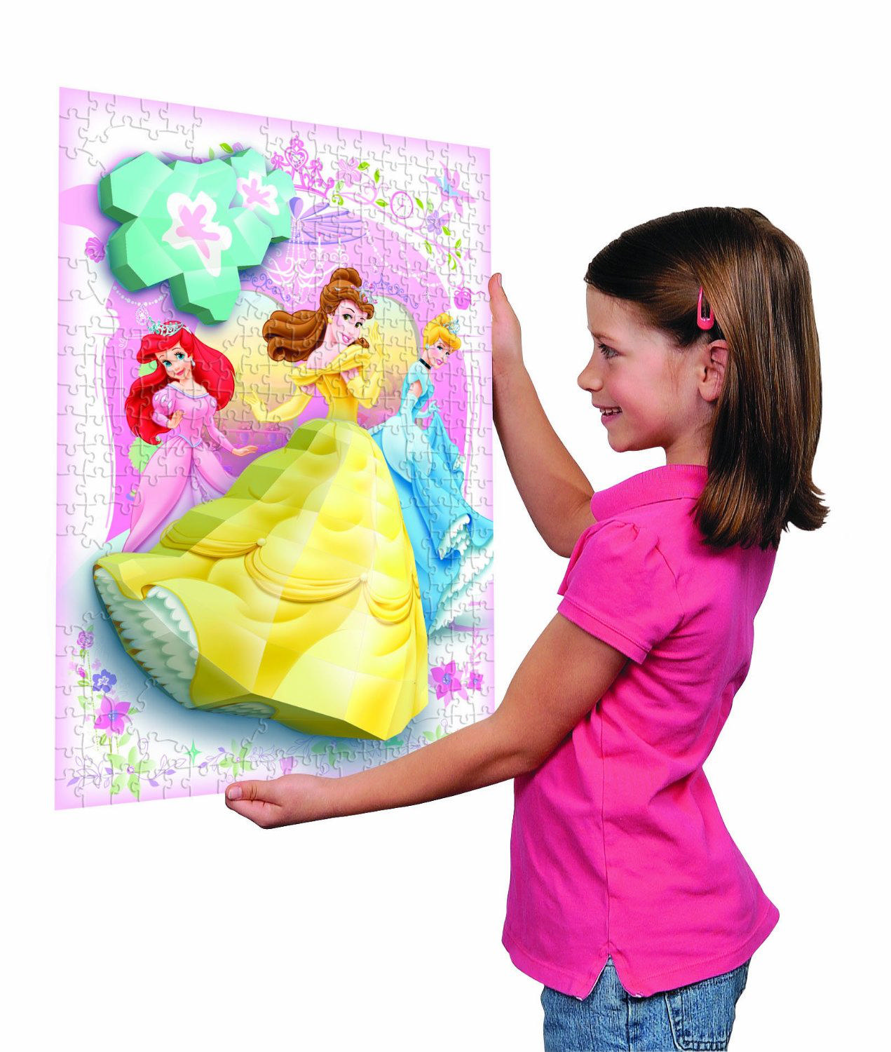 ENZA 3D Puzzle Breakthrough Disney Prenses Kalp