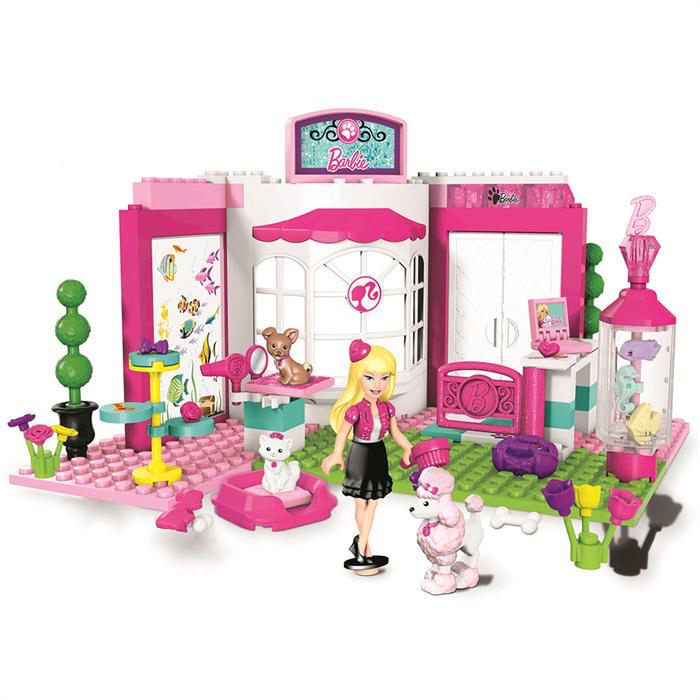 ENZA Barbie Blok Pet Shop Seti