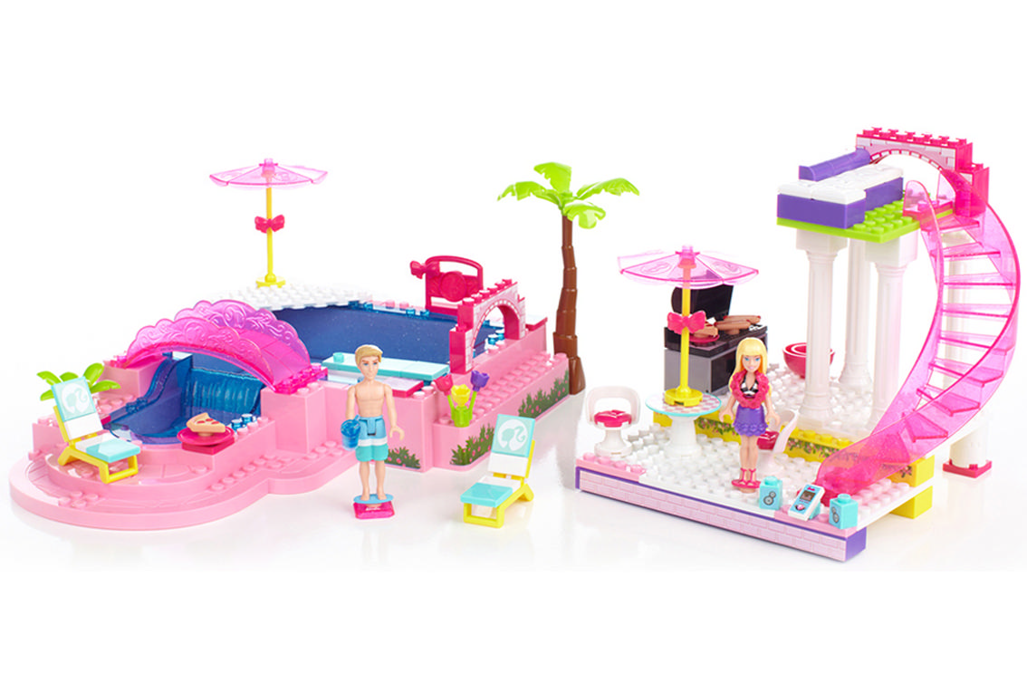 ENZA Barbie Blok Havuz Seti