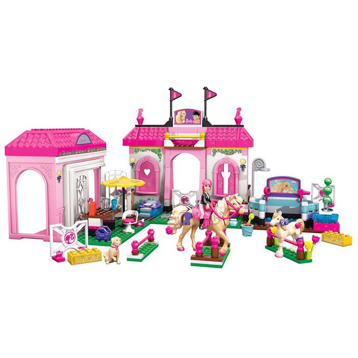 ENZA Barbie Blok Pony ve Jokey Seti