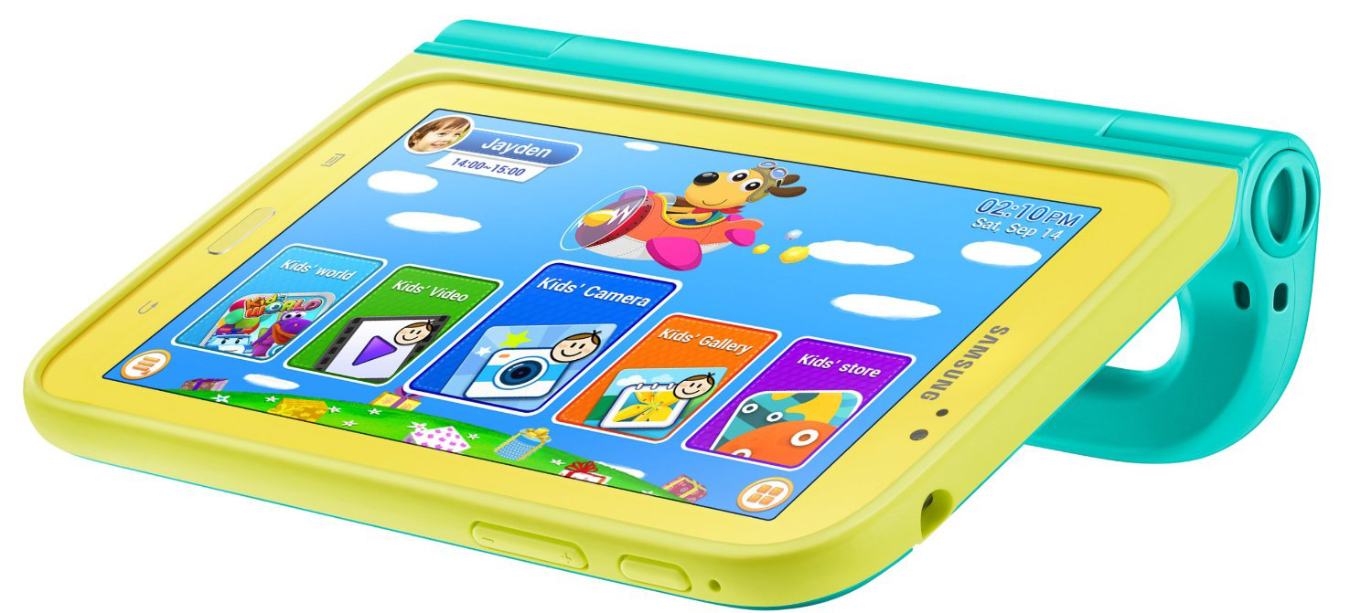 SAMSUNG EF-PT210BMEGWW Cover Mint TAB3 7.0 , Gelb